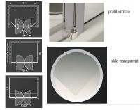 Roltechnik sprchové dveře TDN2 1500 výplň transparent rám stříbrný 721-1500000-01-02